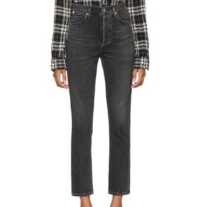 CITIZENS OF HUMANITY Olivia high-rise slim-leg jeans 27 - NEW